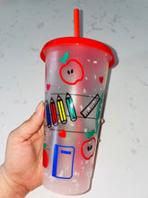 Load image into Gallery viewer, Teach Love Inspire Starbuck cup - JJs Mini Fashionistas
