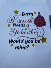 Load image into Gallery viewer, Every princess needs a Fairy Godmother, Baby onesie - JJs Mini Fashionistas
