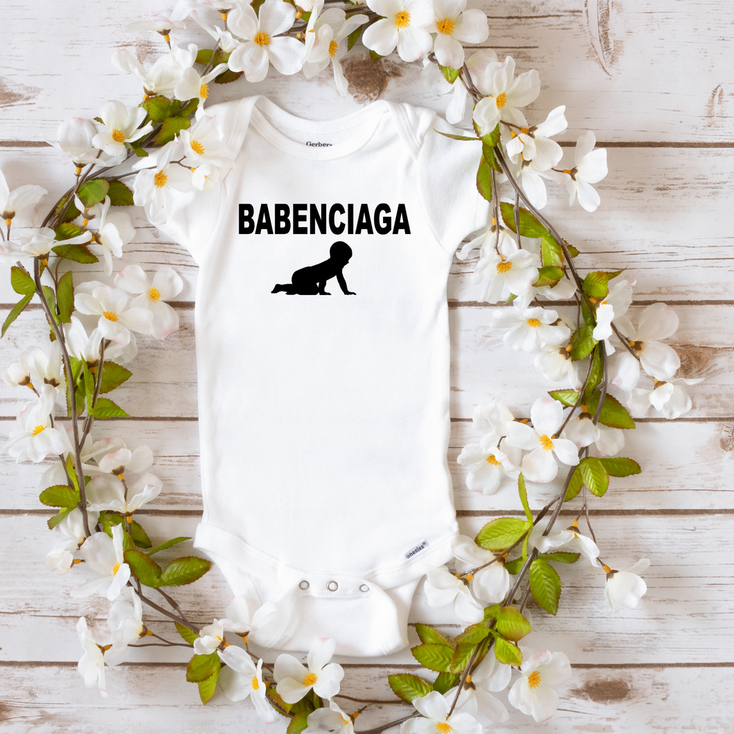 Babenciaga Baby Onesies®